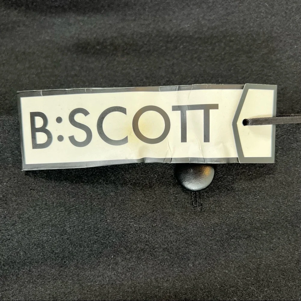 NEW NWT B:SCOTT Varsity Bomber Designer Wool Jacket - Picture 6 of 14